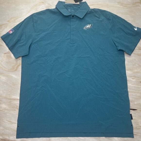 NEW XL Philadelphia Eagles Nike Sideline Lockup Performance Polo Shirt - Picture 1 of 13